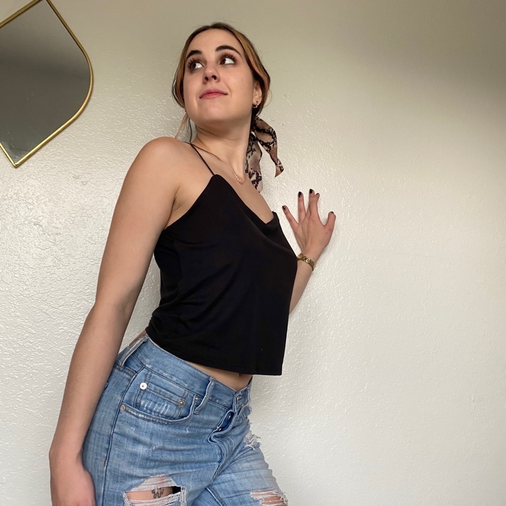 Blank crop tank